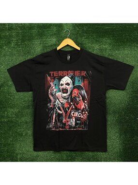 Terrifier Circus Movie Poster T-Shirt Size Large
